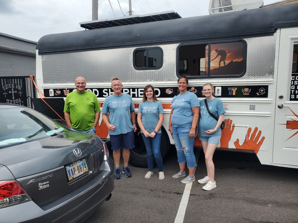 Community built Sober Camper Bus